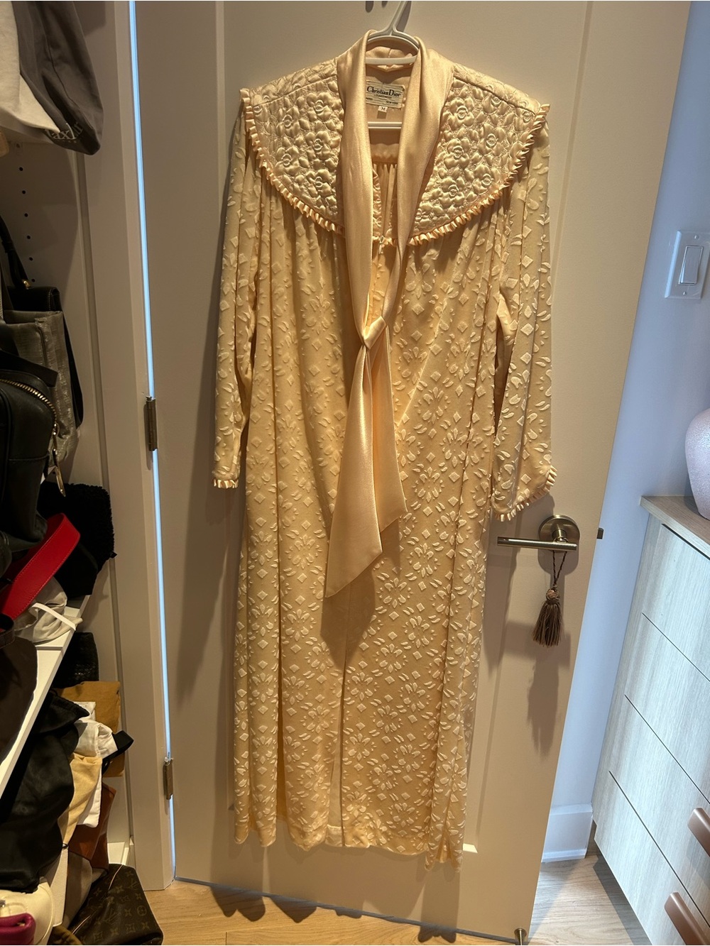Vintage Christian Dior robe loungewear